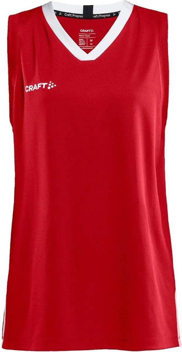 Craft Progress Basketbalshirt Dames - Rood L