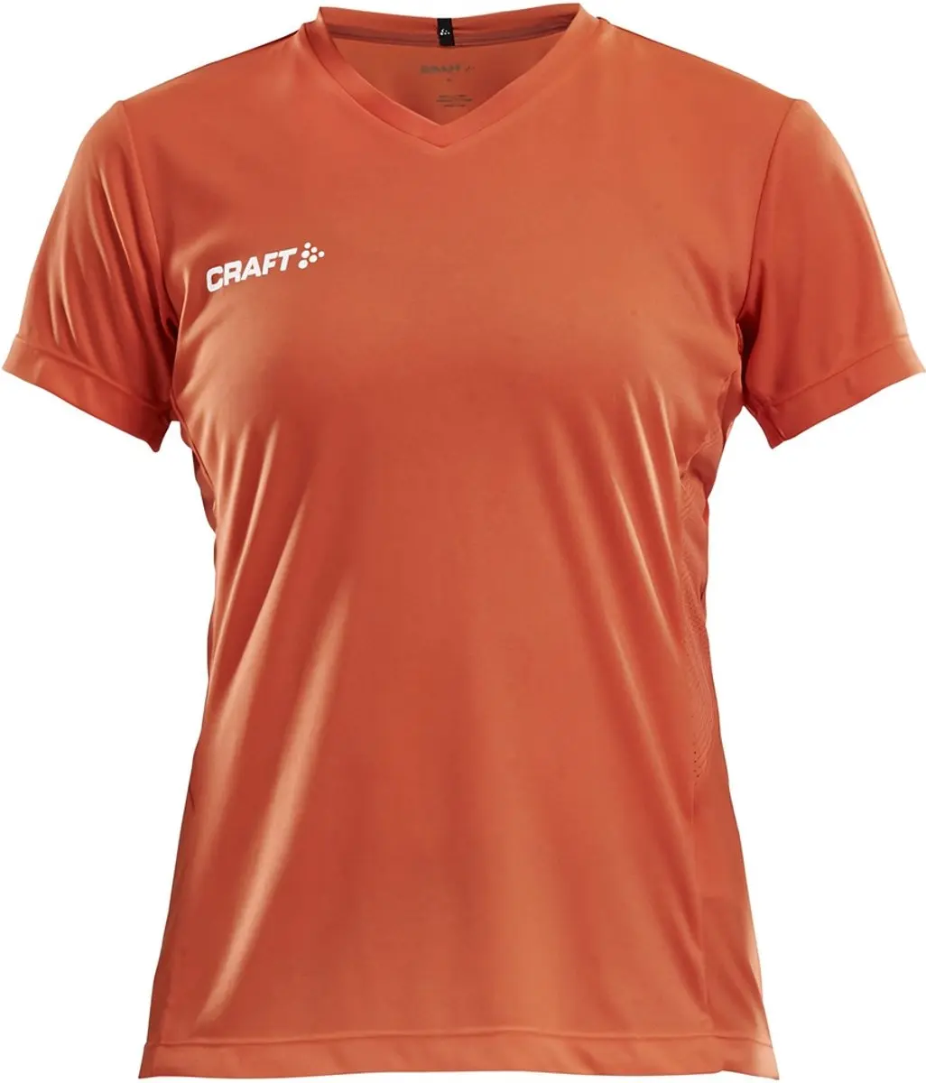 Craft Squad Dames T-shirt Korte Mouw - XXL - Oranje