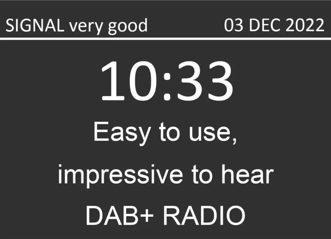 Hama DR1000 Digitaal Radio - Zwart