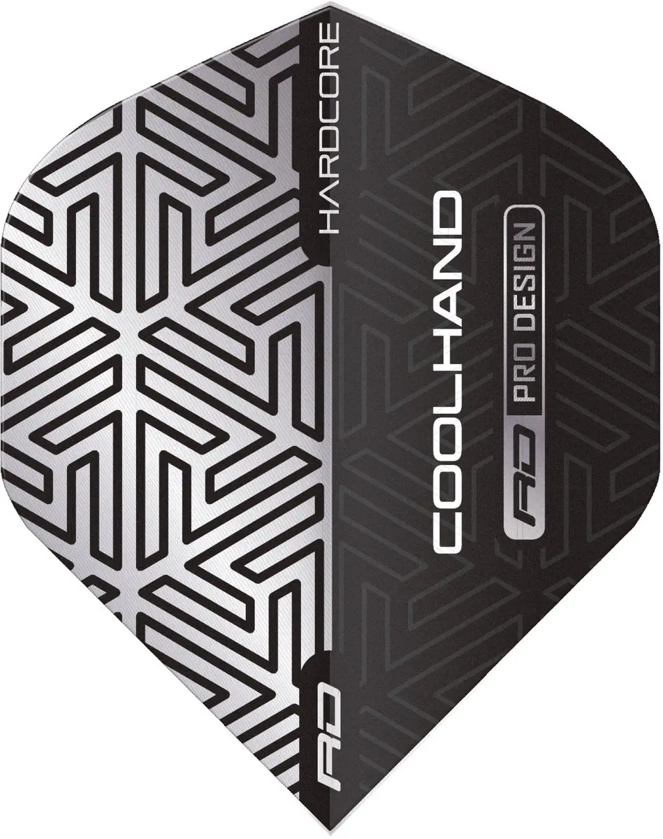 Red Dragon Luke Humphries Hardcore Cool Dart Flights TF6859 - 3 Stuks