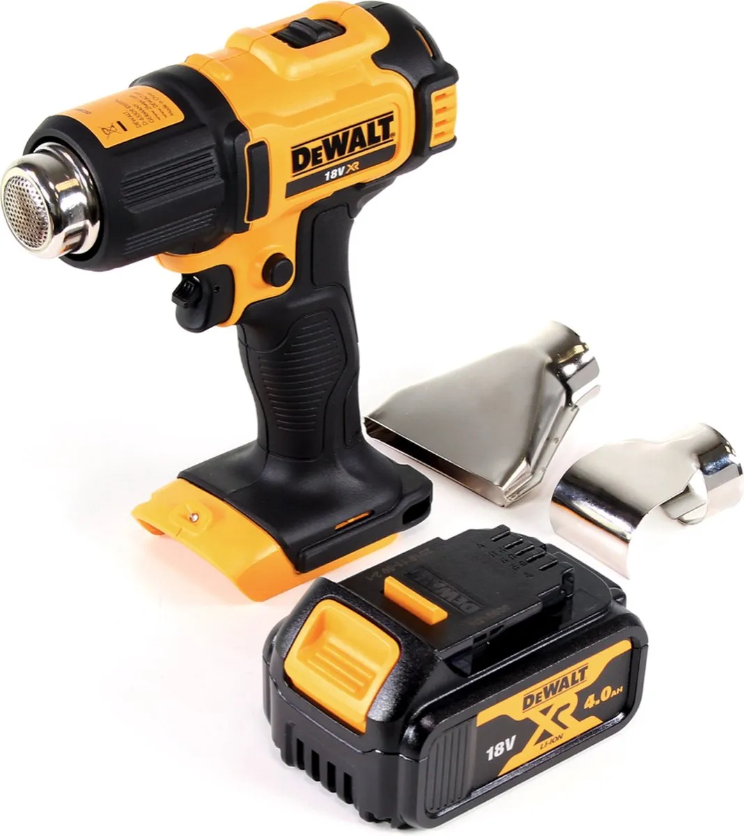 DeWalt DCE 530 N Heetluchtpistool 18V - 530°C - 4,0Ah