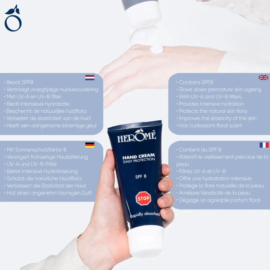 Herome Handcreme Daily Protection SPF8 - 200ml - afbeelding 2 van 6