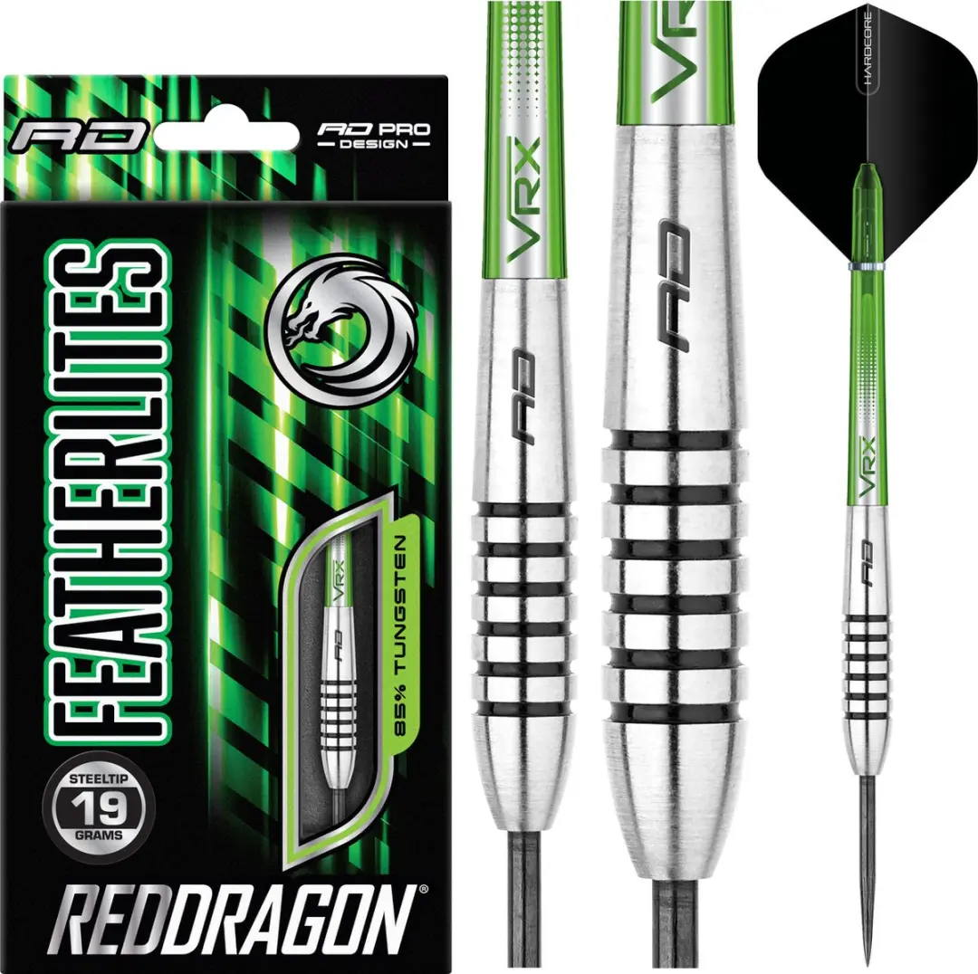 Red Dragon Featherlite 9 Dartpijlen 3 Stuks