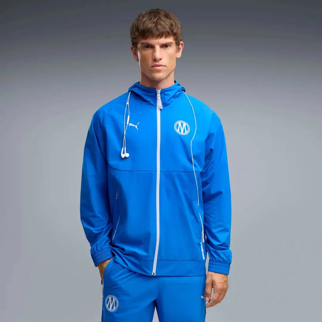 PUMA OM Tracksuitjack Pumatech FZ 2026/27 - Blauw S