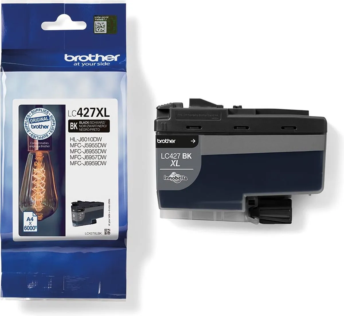 Brother LC-427XLBK Inktcartridge