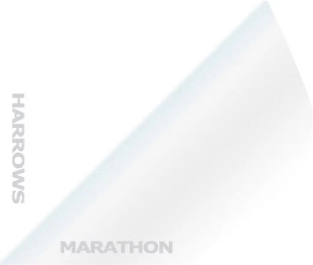 Harrows Marathon White HF1517 Dart Flights