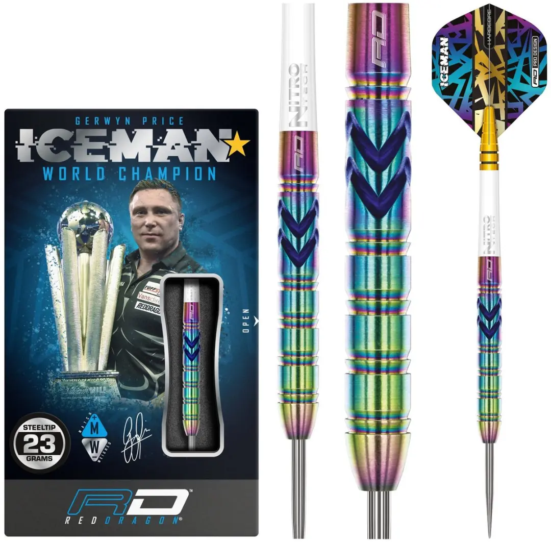 Red Dragon Gerwyn Price Ionic 90% Dartpijlen