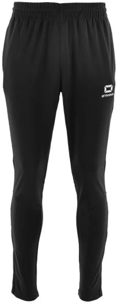 Stanno Stadio Zip Pants 140 - Trainingsbroek Zwart