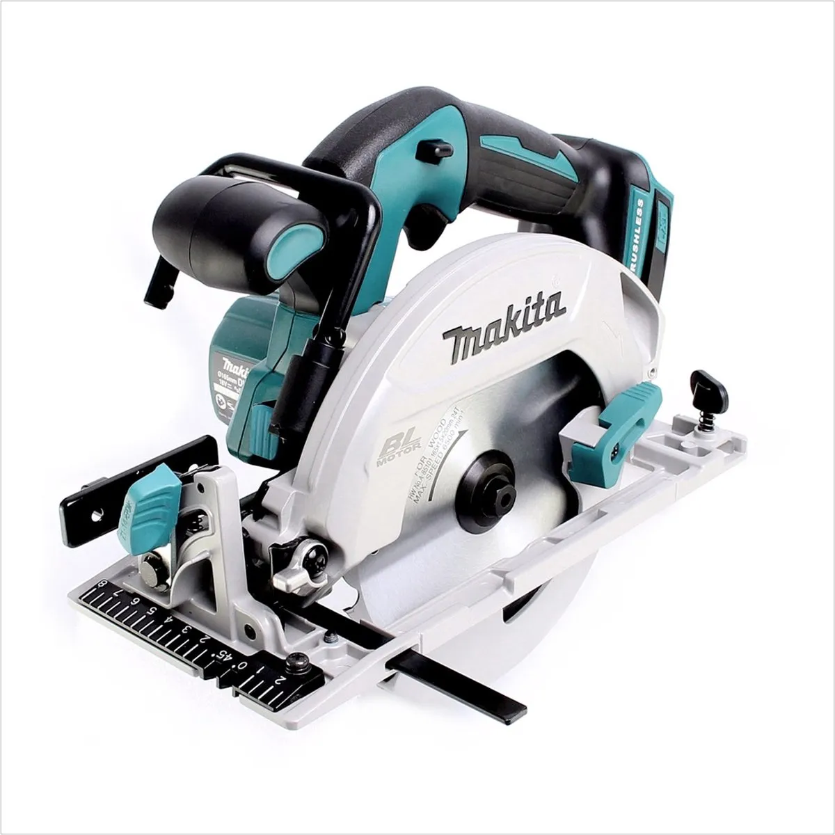 Makita DHS 680 RA1J accu-handcirkelzaag 18 V 165 mm borstelloos + 1x accu 2,0 Ah + oplader + Makpac