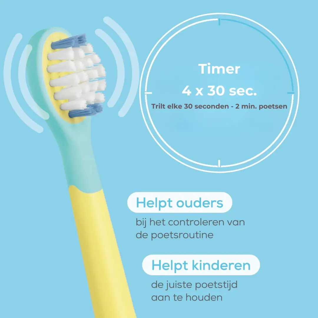Beurer SC 11 SpongeBob Sonische Tandenborstel - Aqua Blue - 2 Opzetborstels