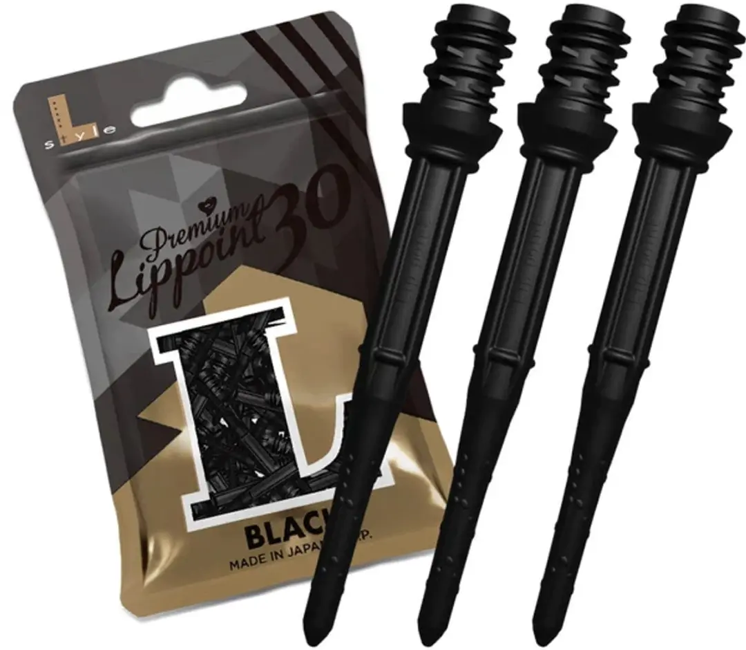 L-Style Long Premium Lippoint 30 - Zwart - 3 Stuks