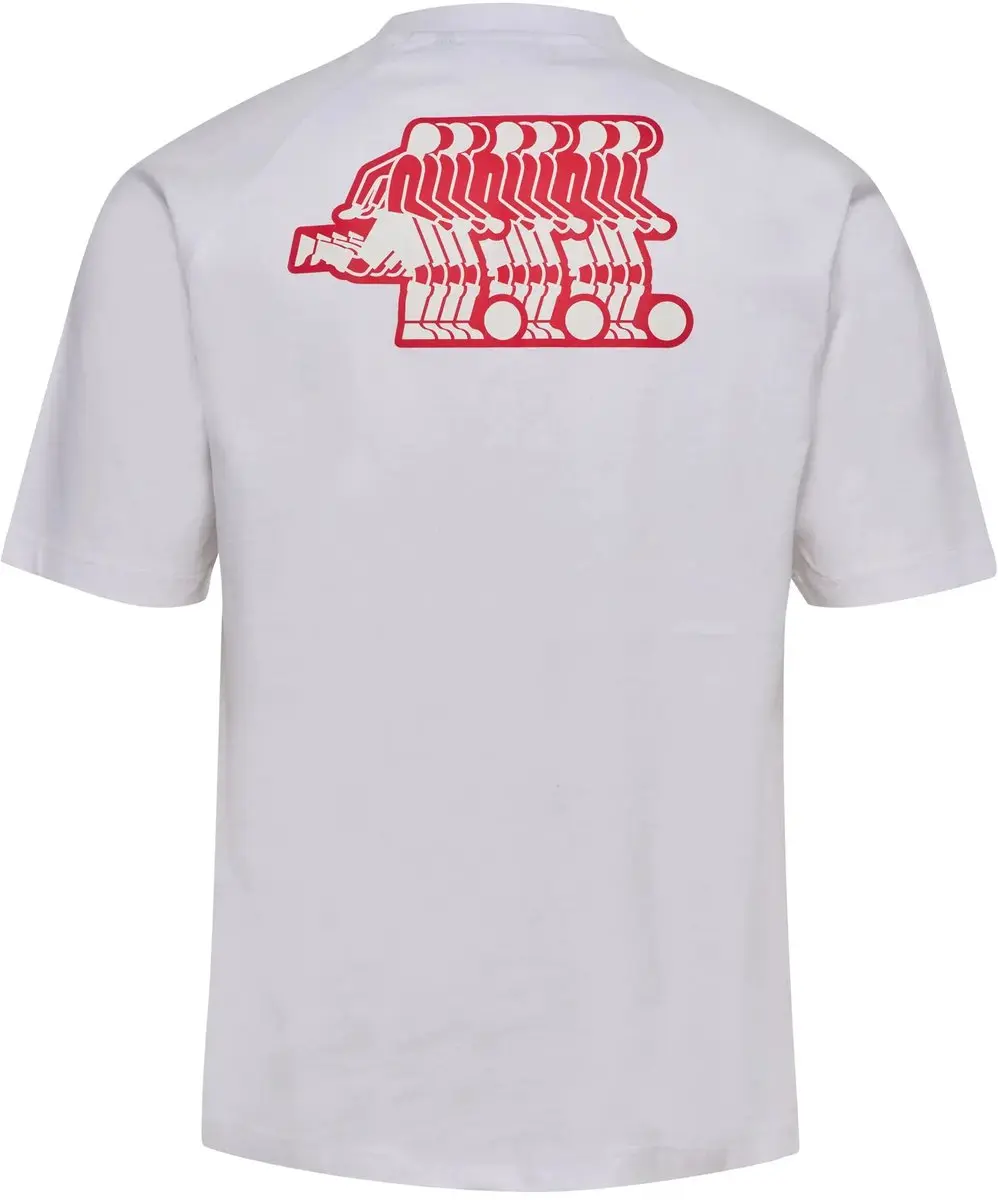 Hummel Keeper Graphic T-shirt - Zwart/Surf het web - afbeelding 6 van 6
