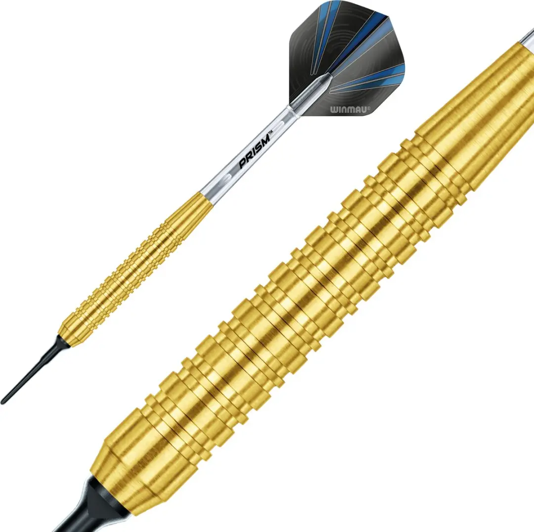 Winmau Neutron 1 Brass Soft Tip Darts - 3 Stuks