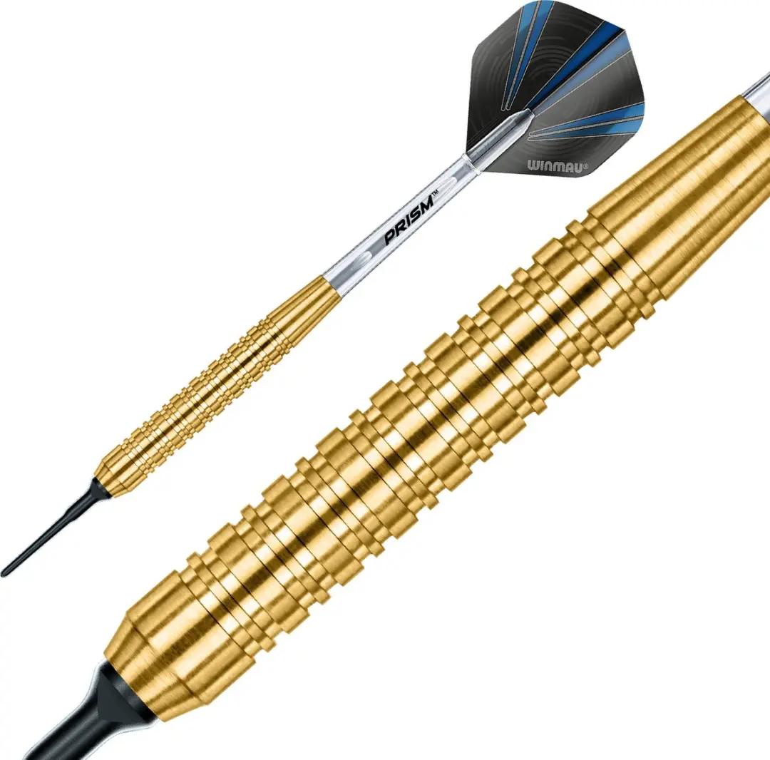 Winmau Neutron 1 Brass Soft Tip Darts - 3 Stuks