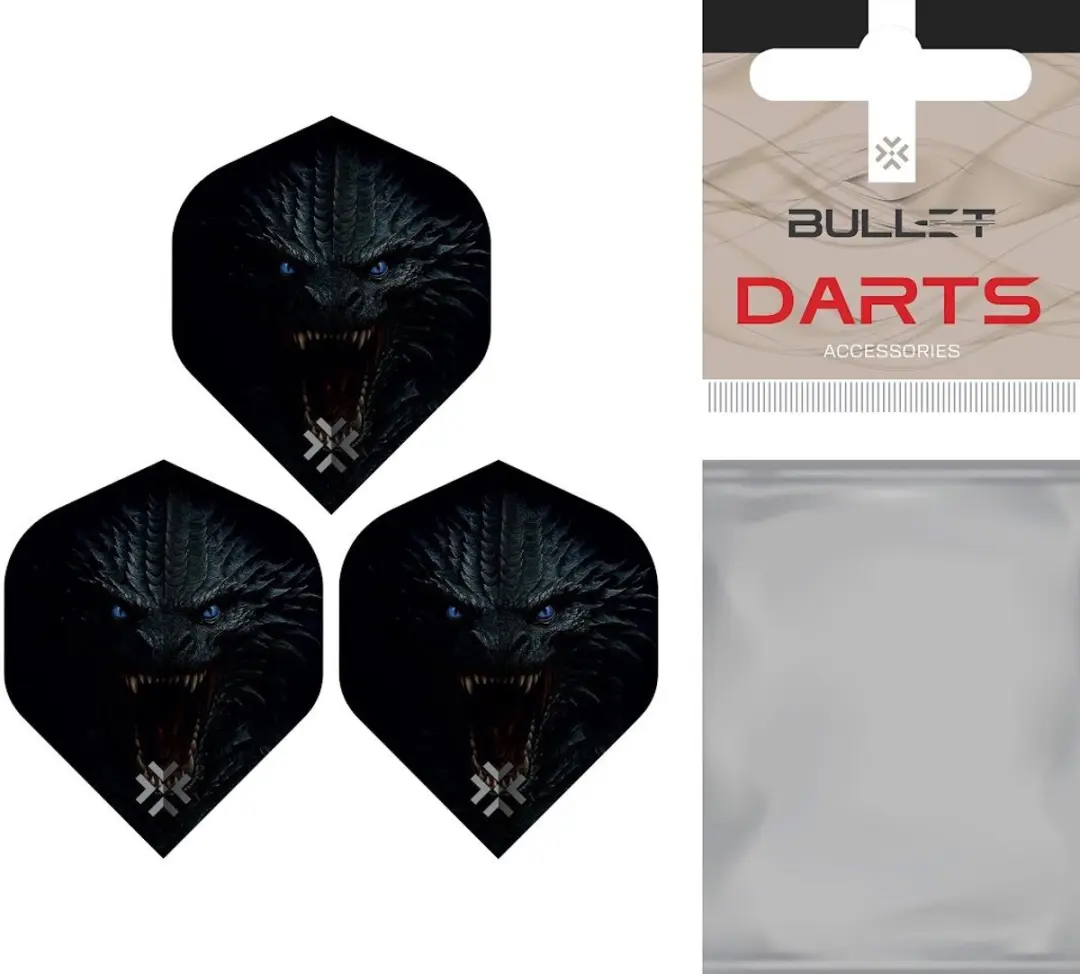 Bullet Hydra NO2 Dart Flights BT1105150 - 3 Stuks