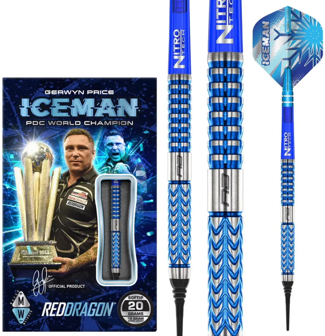 Red Dragon Gerwyn Price Glacier 90% Darts