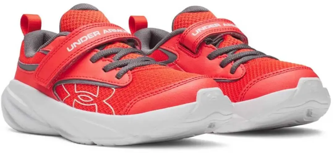 Under Armour BPS Surge 5 AC Hardloopschoenen - EU 33 - Rood/Zwart