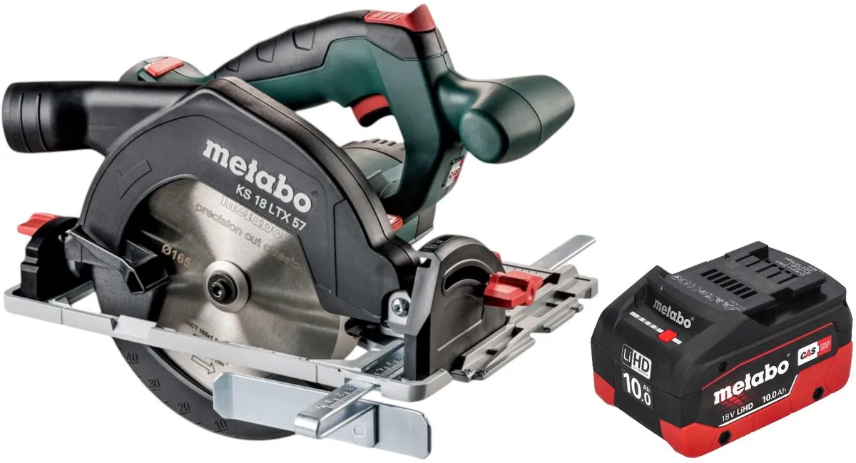 Metabo KS 18 LTX 57 Accucirkelzaag 165mm