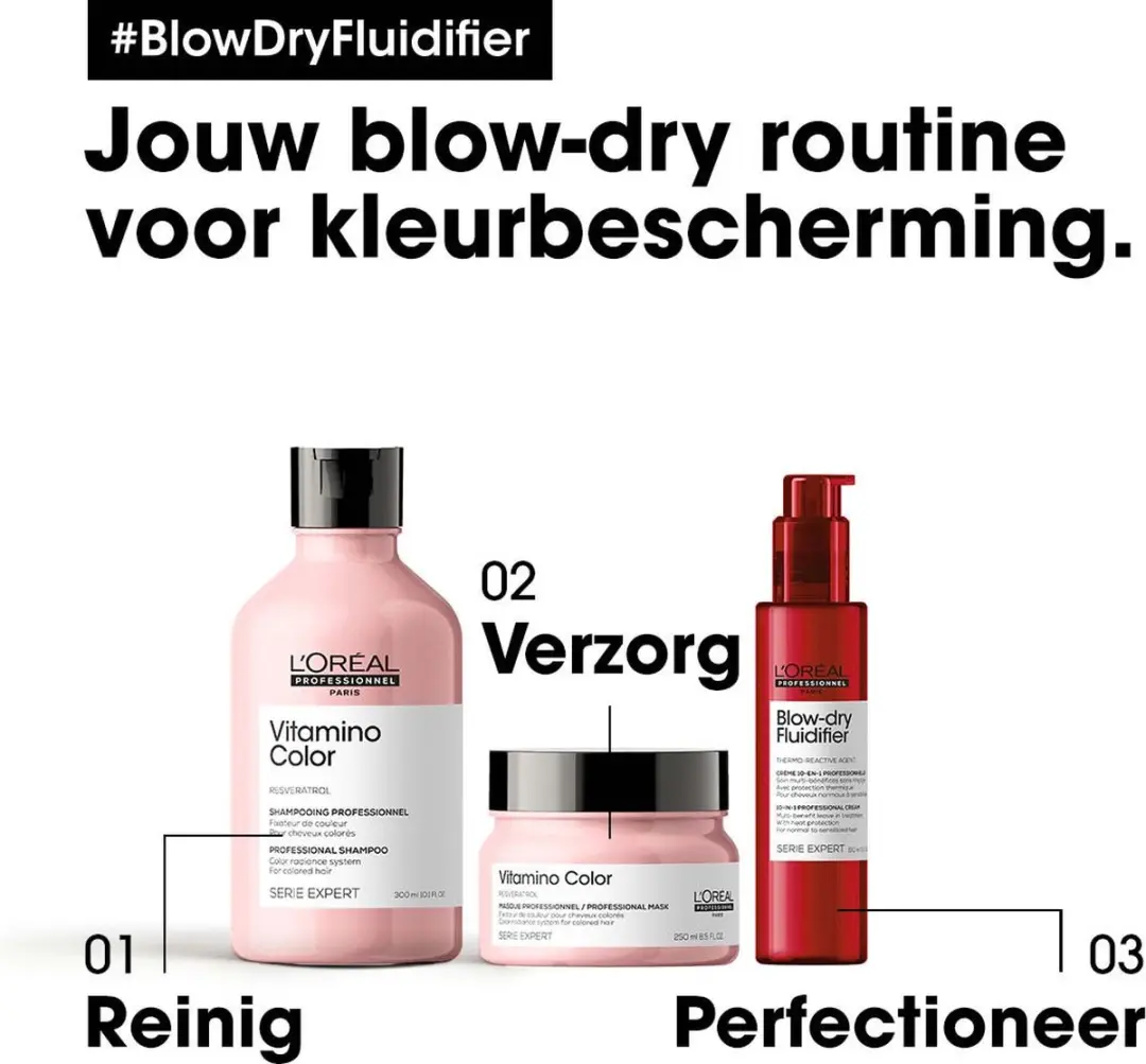 L'Oréal Professionnel Fluidifier Blow Dry Cream - 150ml