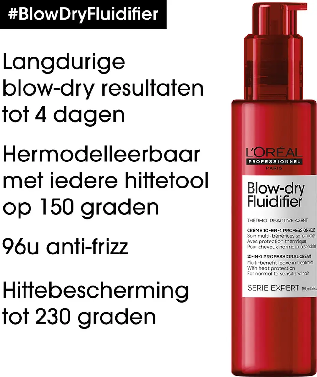 L'Oréal Professionnel Fluidifier Blow Dry Cream - 150ml