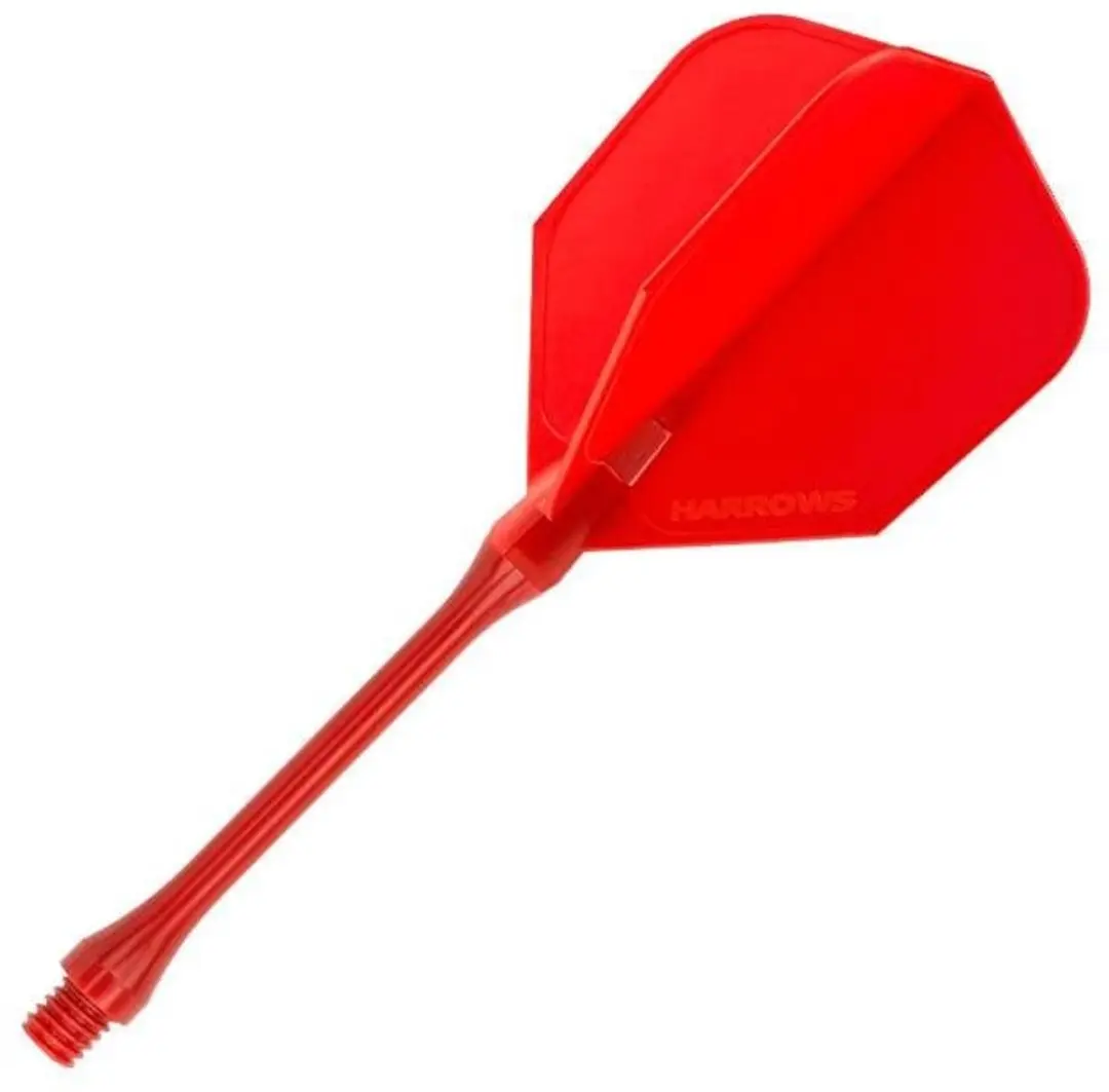 Harrows Clic System Dart Shafts SC4005 - 3 Stuks - Rood