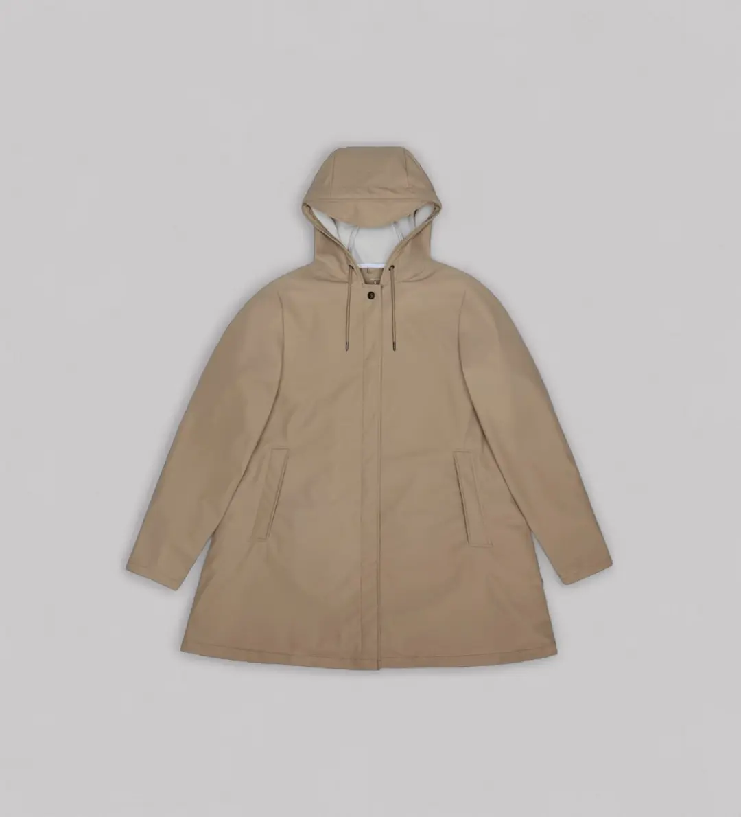 Rains Jas A-lijn - Beige
