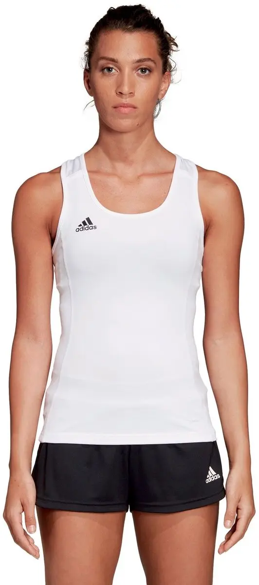Adidas T19 Tanktop DW6868 - XXL - Wit
