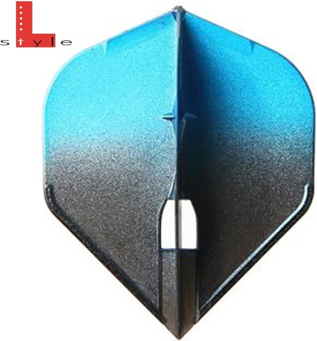 L-Style Champagne L3 Shape 2-Tone Dart Flights - Blauw