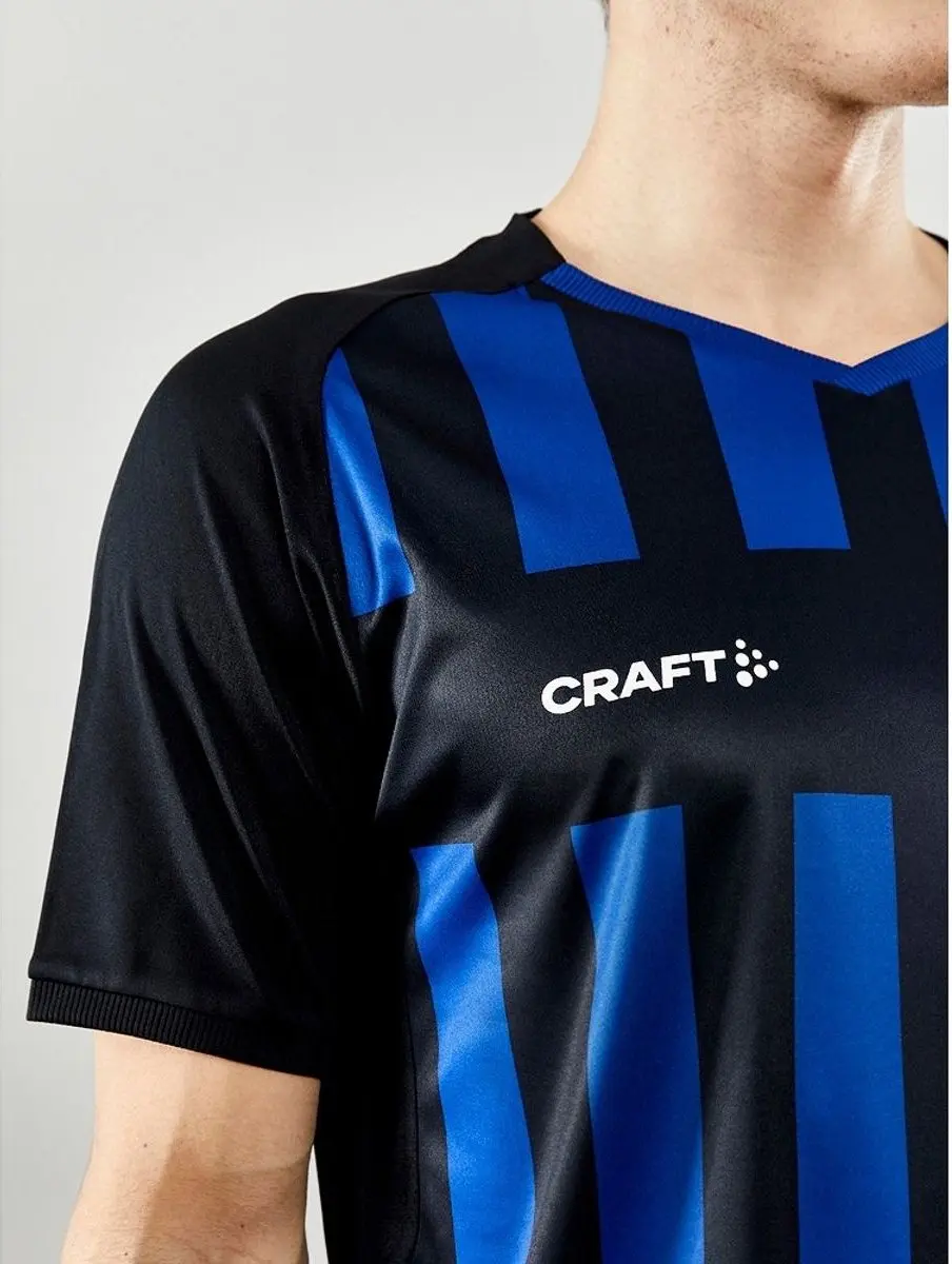 Craft Progress 2.0 Stripe Shirt Heren - Zwart 3XL