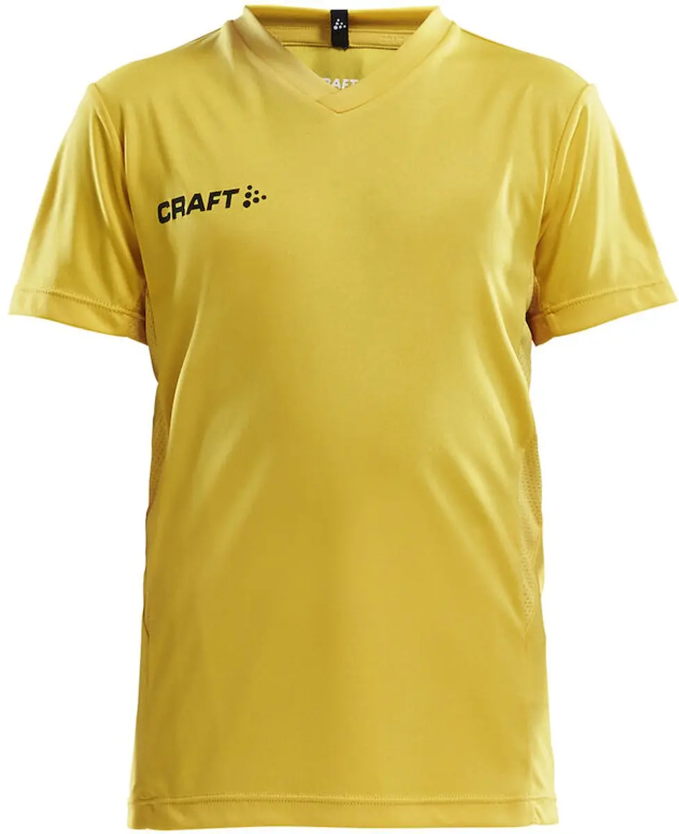 Craft Squad Shirt Korte Mouw Kinderen - 158/164 Geel