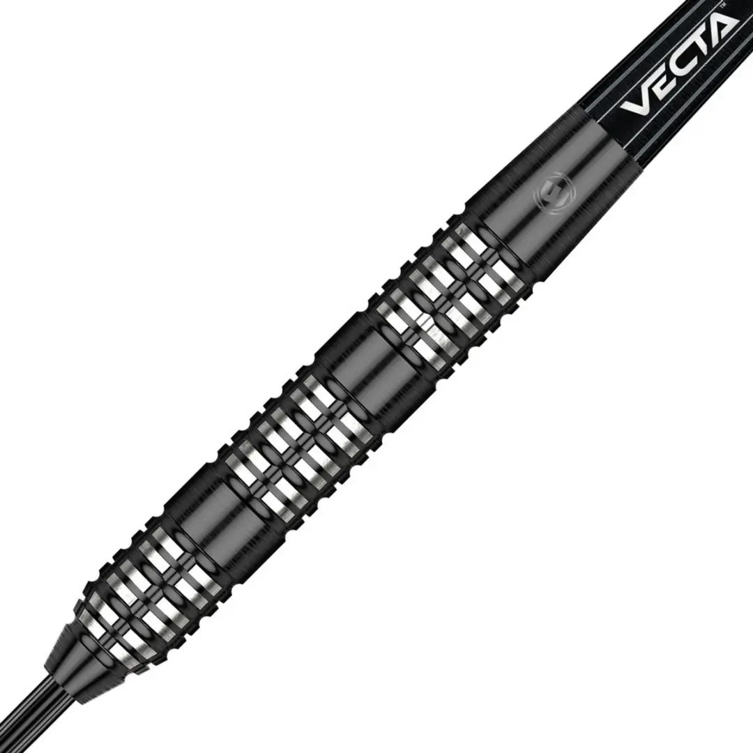 Winmau Exocet Onyx Dartpijlen 3-delig - Zilver/Zwart