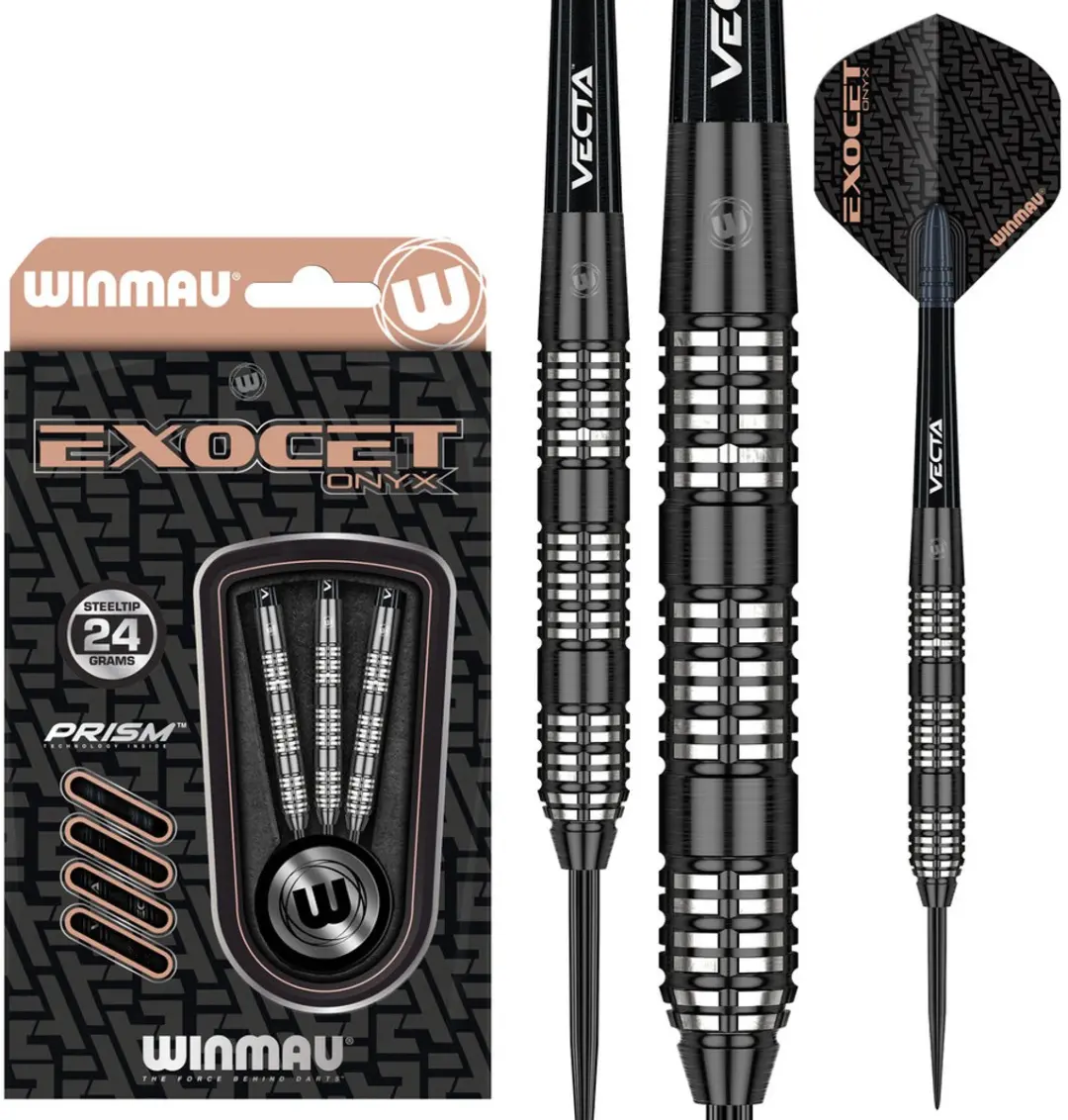 Winmau Exocet Onyx Dartpijlen 3-delig