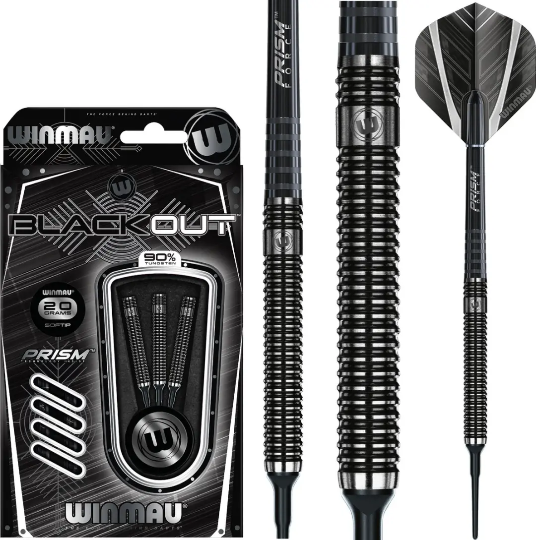 Winmau Blackout 90% Soft Tip Darts