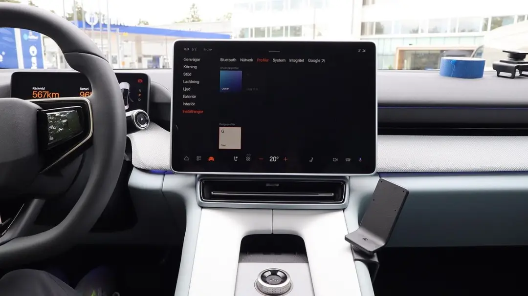 Brodit Proclip Polestar 4 Console Mount