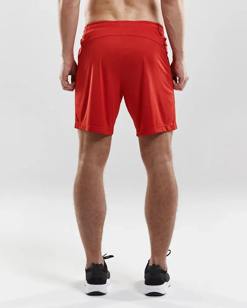 Craft Squad Short Dames Sportbroek M - Rood/Wit
