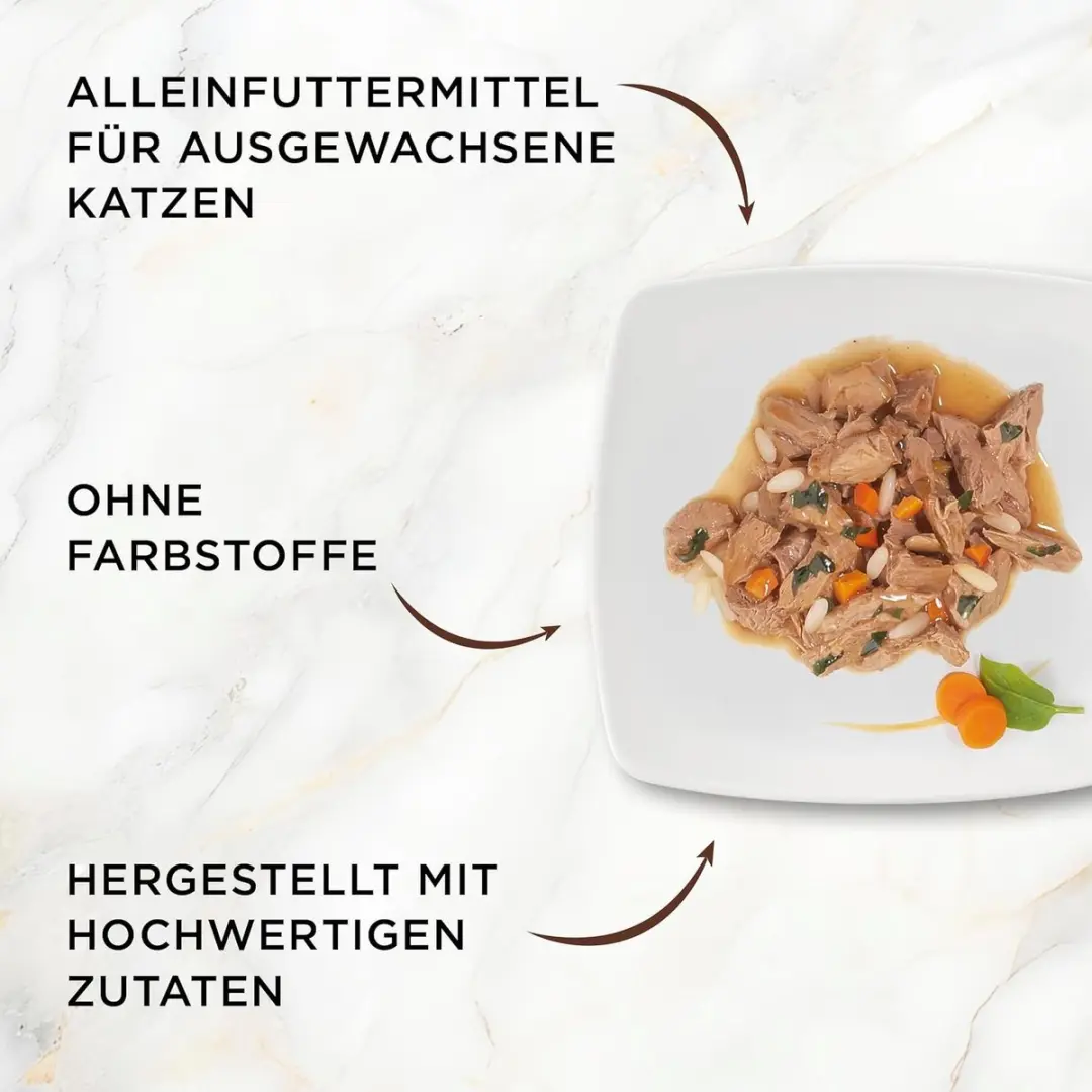 Gourmet À La Carte Diepzeevis/Zalm/Kalkoen/Eend - 48 Stuks