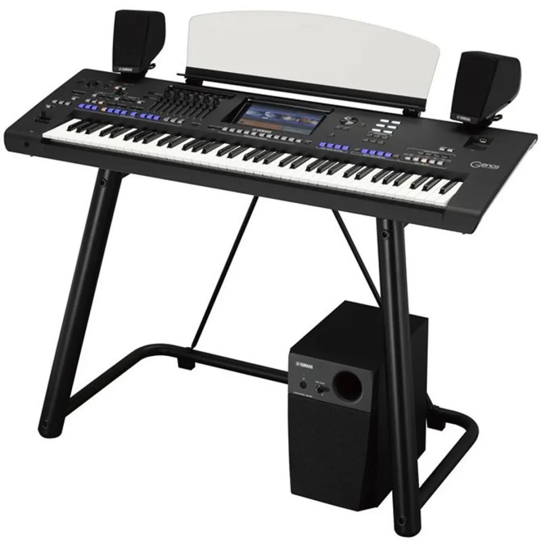 Yamaha L-7B Keyboardstandaard - Zwart - afbeelding 2 van 2