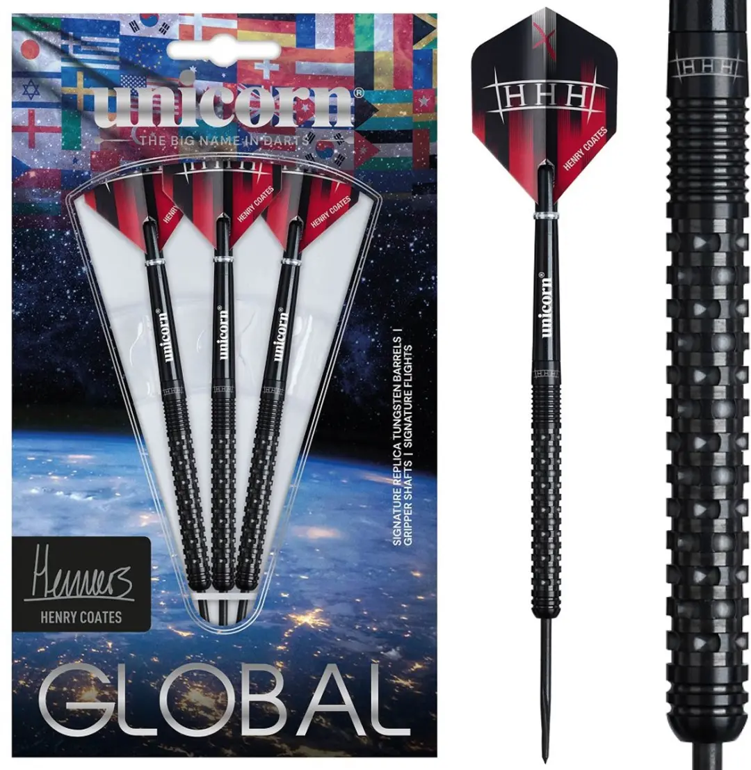 Unicorn Henry Coates Phase 2 90% Dartpijlen