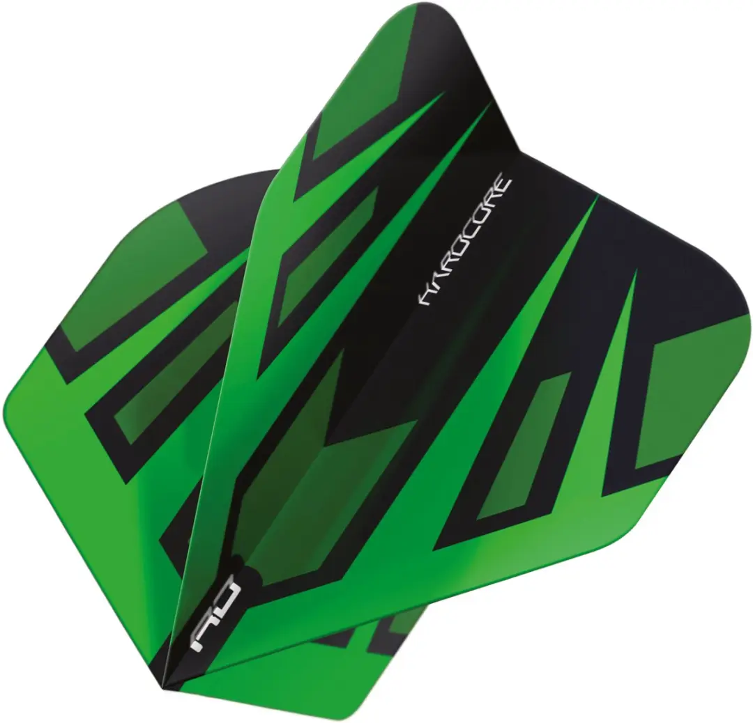 Red Dragon Hardcore Radical Dart Flights TF6811 - 3 Stuks Groen