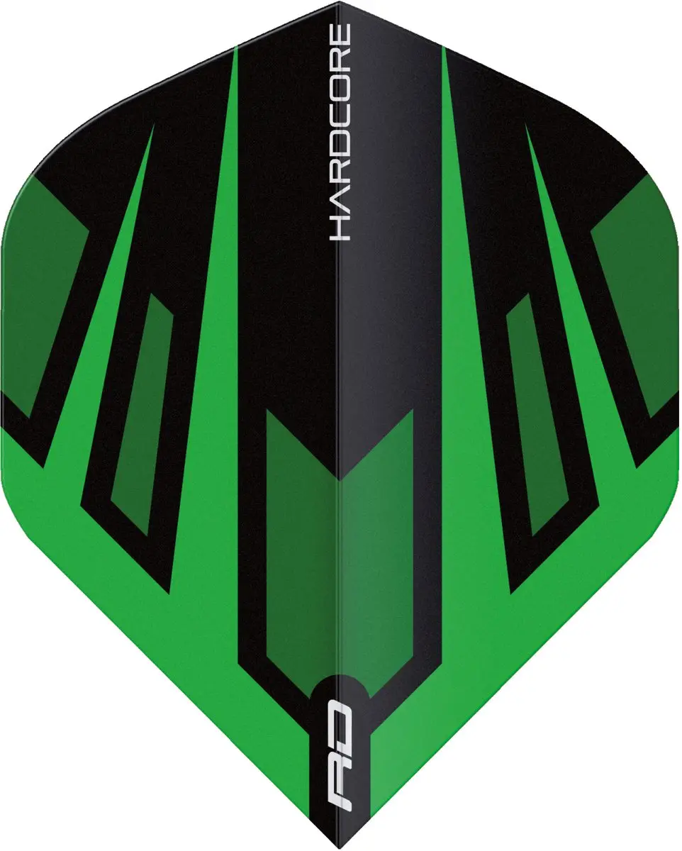 Red Dragon Hardcore Radical Dart Flights TF6811 - 3 Stuks Groen