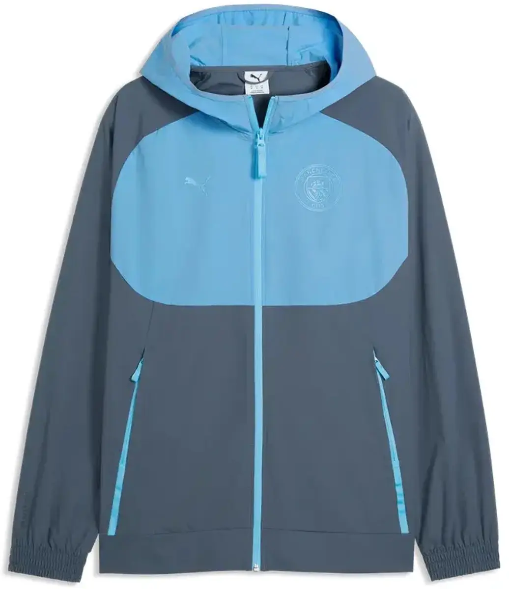 PUMA Manchester City Veste 2026/27 - L - Puma Black-Yellow Blaze