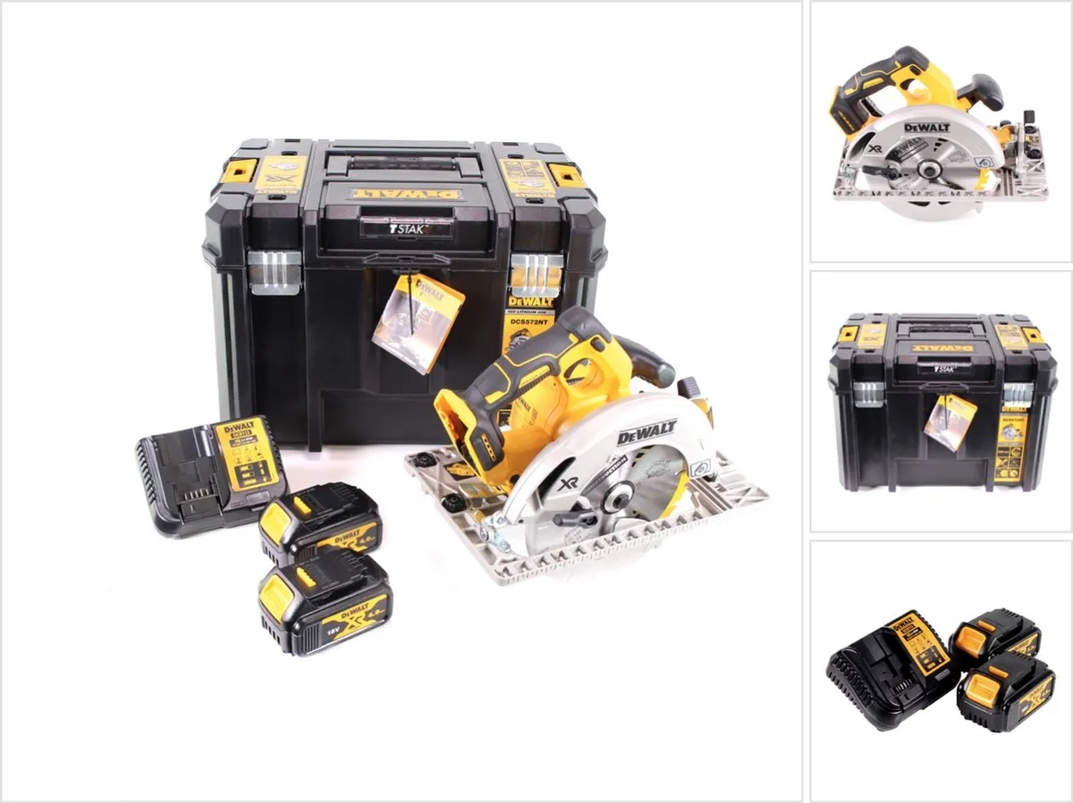 DeWalt DCS572 M2 Accu-handcirkelzaag 18V 184mm