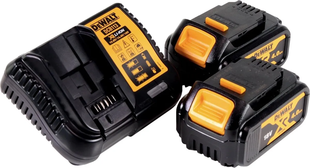 DeWalt DCS572 M2 Accu-handcirkelzaag 18V 184mm - 2x 4,0Ah + oplader - afbeelding 4 van 5
