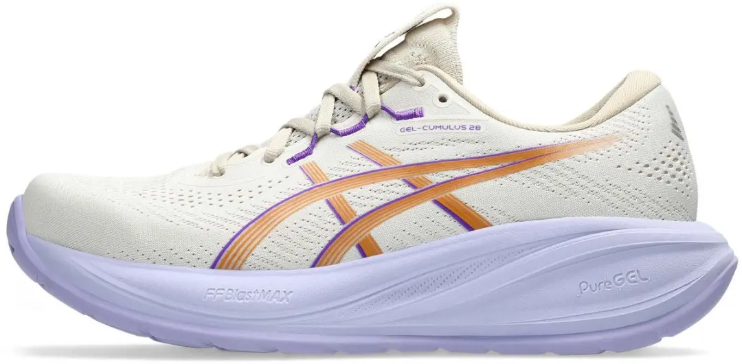 ASICS Gel-Cumulus 28 Hardloopschoenen - Vrouwen 39 Beige