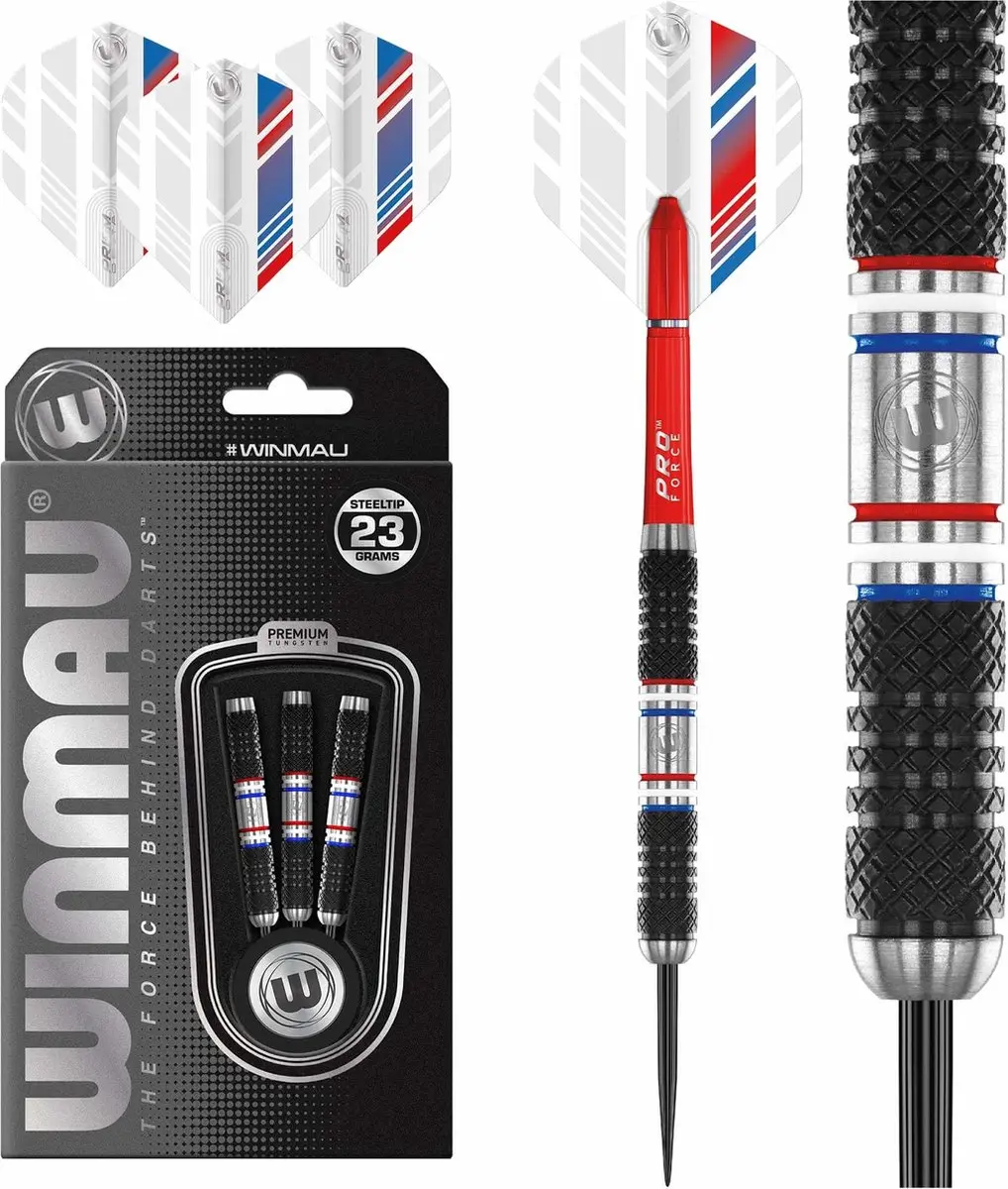Winmau Thibault Tricole Dartpijlen - 3 Stuks