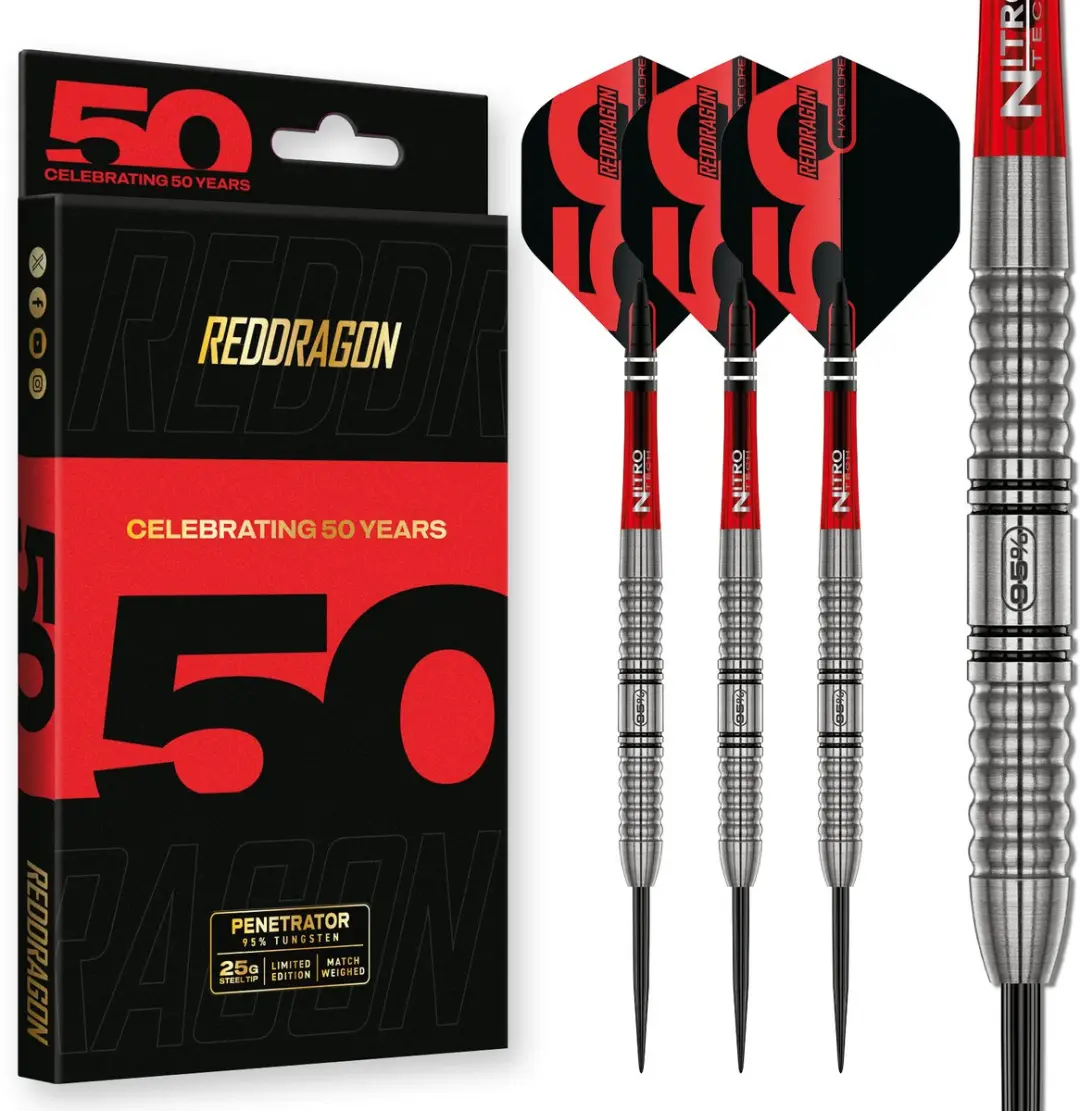 Red Dragon Penetrator 1 95% Limited Edition Dartpijlen
