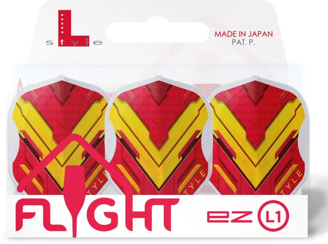 L-Style L1 EZ V-Series V1 Dartvleugels - FL1020 - 3 Stuks