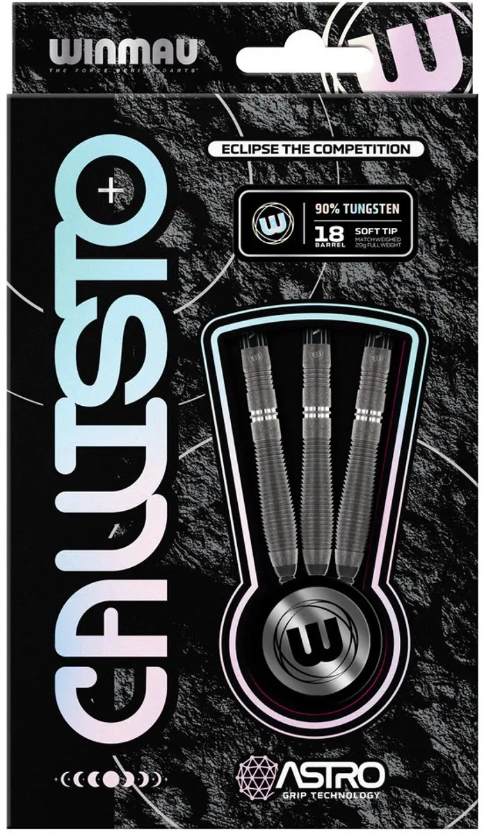 Winmau Callisto 02 Soft Tip Darts - 3 Stuks