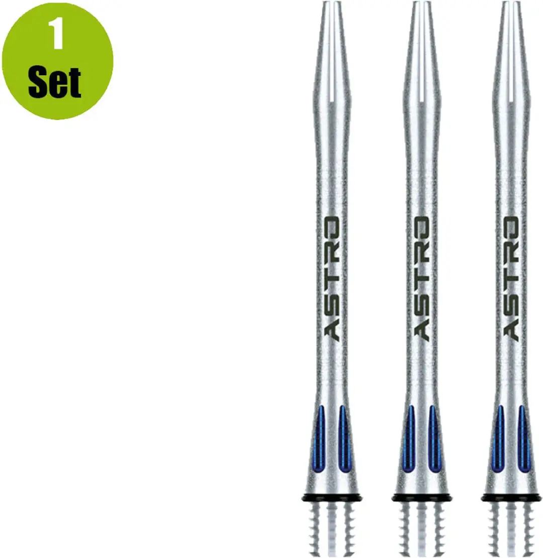 Winmau Astro Aluminium Dart Shafts 3 Stuks - Zilver