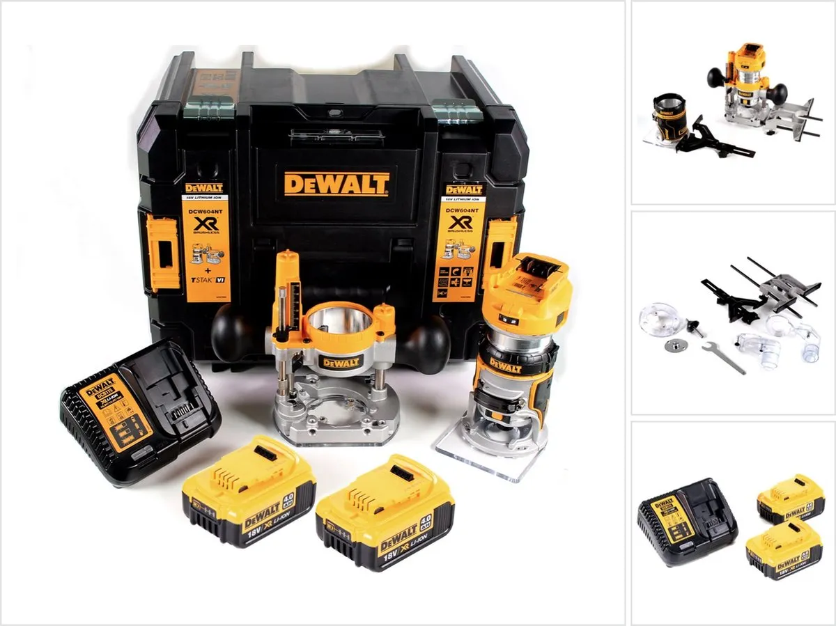 DeWalt DCW 604 M2 Accumachine 18V 55mm